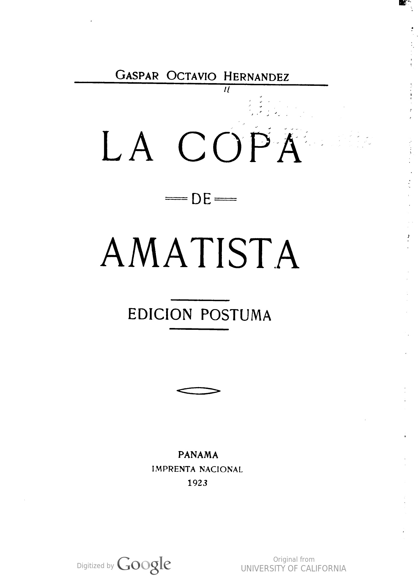 La copa de amatista